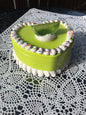 cake box lime green